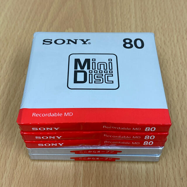 SONY(ソニー)のSony ミニディスク　MDW80T エンタメ/ホビーのCD(その他)の商品写真