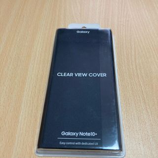 ギャラクシー(Galaxy)のGALAXY  Note10+ 純正CLEAR VIEW COVER BLACK(Androidケース)