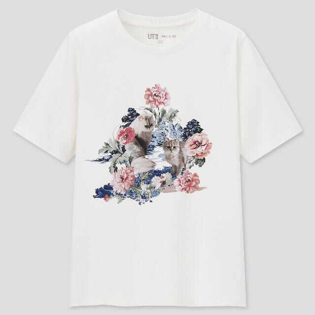 UNIQLO(ユニクロ)のユニクロ ポール&ジョーTシャツ♡ レディースのトップス(Tシャツ(半袖/袖なし))の商品写真