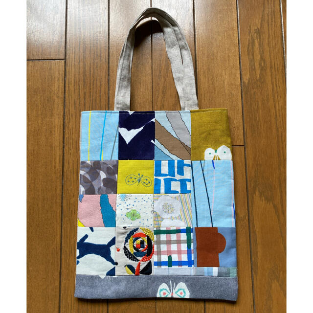 mina perhonen(ミナペルホネン)の週末セール❗️ミナペルホネンのハギレをパッチワーク❗️ミニトートバック❗️ レディースのバッグ(トートバッグ)の商品写真