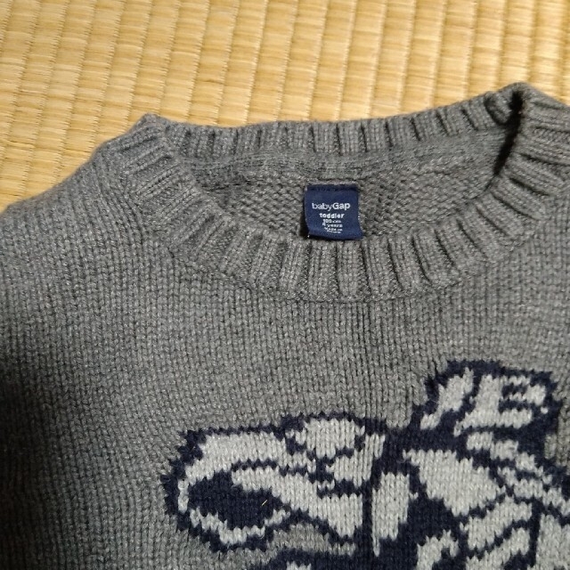 babyGAP(ベビーギャップ)のニットセーター【100】 キッズ/ベビー/マタニティのキッズ服男の子用(90cm~)(ニット)の商品写真