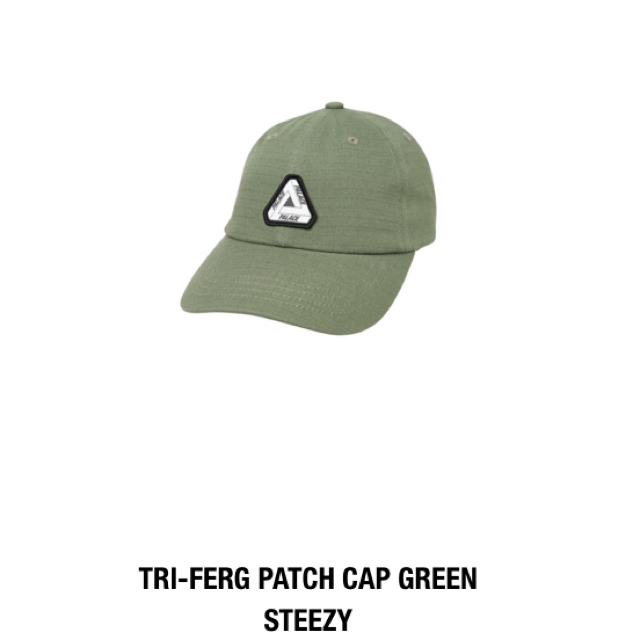 帽子palace Tri-Ferg Patch Cap SS20