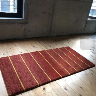 ウールギャべ 手織り 69×136cm キッチンマットサイズ 新品未使用