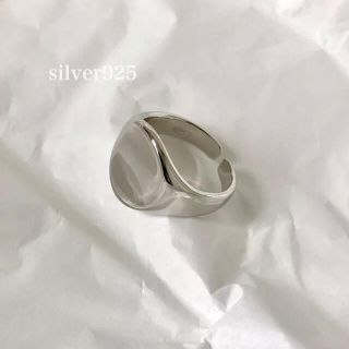 トゥデイフル(TODAYFUL)のsilver925  オーバルリング(リング(指輪))