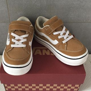 ヴァンズ(VANS)のVANS ヴァンズ V3830K FALKEN ファルケン キャメル 17cm(スニーカー)