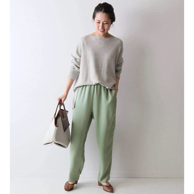 FRAMeWORK - 【新品】FRAMeWORK サテンパンツ グリーン の通販 by star ...