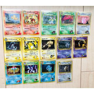 ポケモン(ポケモン)のポケモンカード　ポケカ　旧裏面　トレーナー　キラカード　まとめ売り(シングルカード)