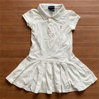 ラルフローレン(Ralph Lauren)のラルフローレン  半袖　ワンピース　4T 110(ワンピース)