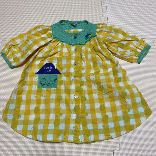 Petit jam(プチジャム)のプチジャム  チュニック 90 キッズ/ベビー/マタニティのキッズ服女の子用(90cm~)(Tシャツ/カットソー)の商品写真