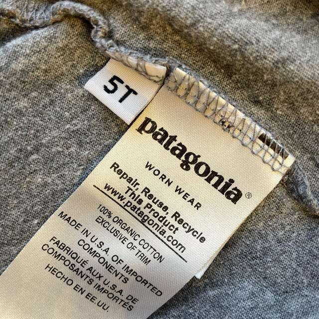 patagonia(パタゴニア)の【パタゴニア】トレーナー　Tシャツのセット キッズ/ベビー/マタニティのベビー服(~85cm)(Ｔシャツ)の商品写真