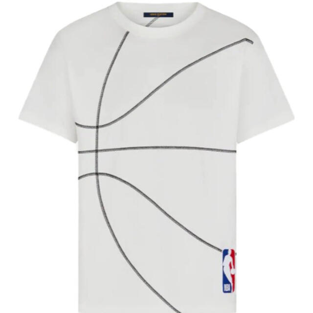 公式 LOUIS vuitton コラボ tシャツ 白 ヴィトン louis nba - VUITTON