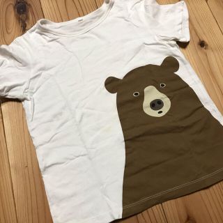 ムジルシリョウヒン(MUJI (無印良品))の140㌢⭐️無印⭐️くまTシャツ(Tシャツ/カットソー)