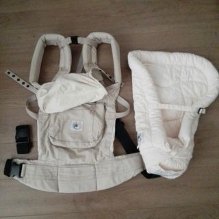 エルゴベビー(Ergobaby)のエルゴ ベビー オーガニック インサート付き(抱っこひも/おんぶひも)