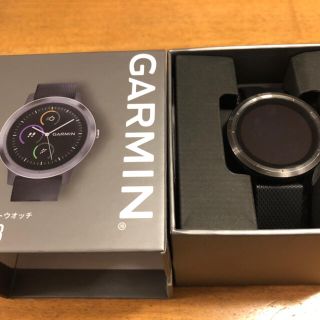 ガーミン(GARMIN)のGARMIN vivoactive3 Black Slate(腕時計(デジタル))