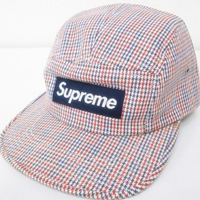 Supreme(シュプリーム)のSupreme 千鳥格子柄BOXロゴCap / 野村周平着用 メンズの帽子(キャップ)の商品写真