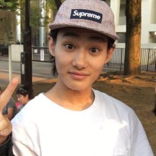 Supreme 千鳥格子柄BOXロゴCap / 野村周平着用