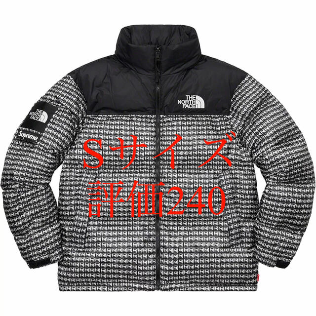 Supreme The North Face Studded Nuptse 黒