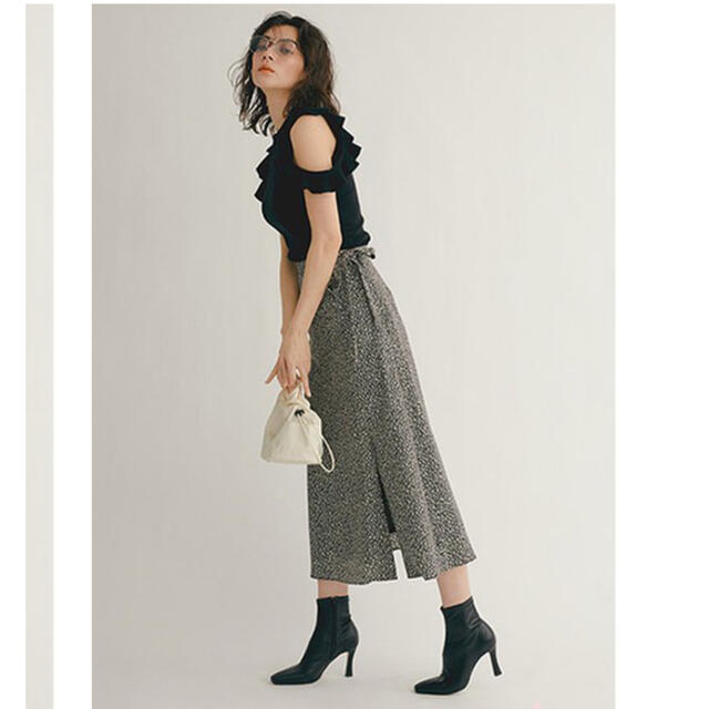 SNIDEL(スナイデル)のSNIDEL プリントラップスカート レディースのスカート(ロングスカート)の商品写真