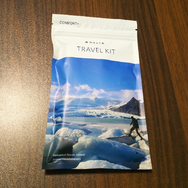 DELTA(デルタ)の【未使用】DELTA TRAVEL KIT 3セット エンタメ/ホビーのコレクション(ノベルティグッズ)の商品写真