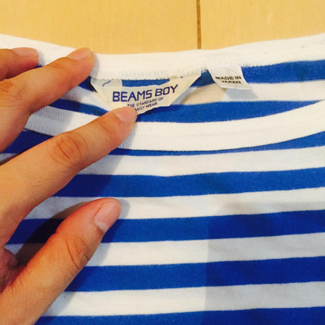 BEAMS BOY(ビームスボーイ)のボーダーＴ レディースのトップス(Tシャツ(長袖/七分))の商品写真