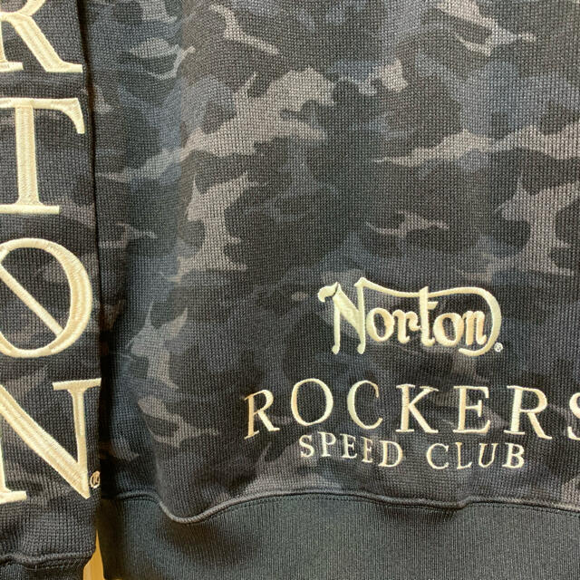 Norton(ノートン)の新品！Norton ENGLAND カモフラJQJKT XL メンズのジャケット/アウター(ライダースジャケット)の商品写真