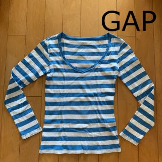 ギャップ(GAP)のGAP 長袖Tシャツ コットン Sサイズ ロンT レディース(Tシャツ(長袖/七分))