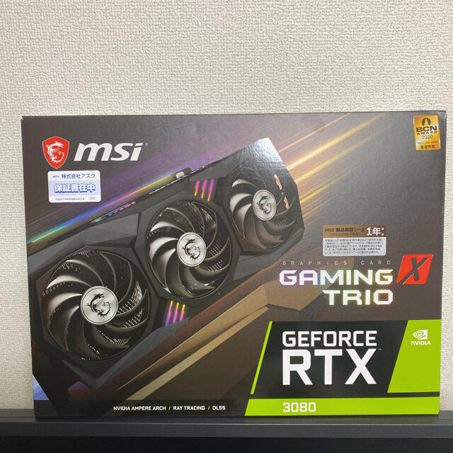 MSI GeForce RTX3080 GAMING X TRIO グラボPC/タブレット