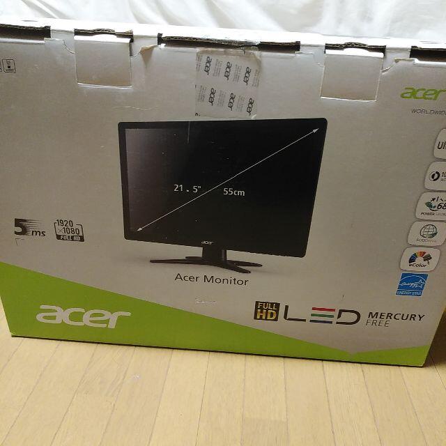 Acer(エイサー)のacer 21.5インチ モニター G226HQL Dbmid スマホ/家電/カメラのPC/タブレット(ディスプレイ)の商品写真