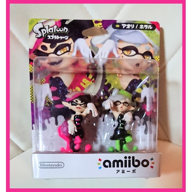 見事な創造力 新品 スプラトゥーン シオカラーズ アミーボ amiibo