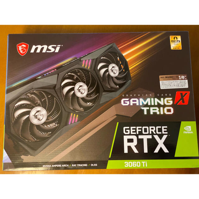 MSI RTX3060ti GAMING X TRIO