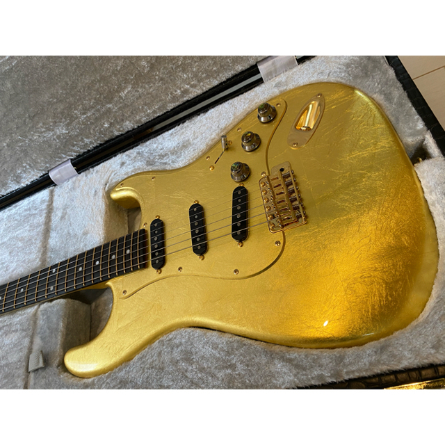 新品同様 Momose MC-Gold Leaf/E-SP'19 楽器のギター(エレキギター)の商品写真