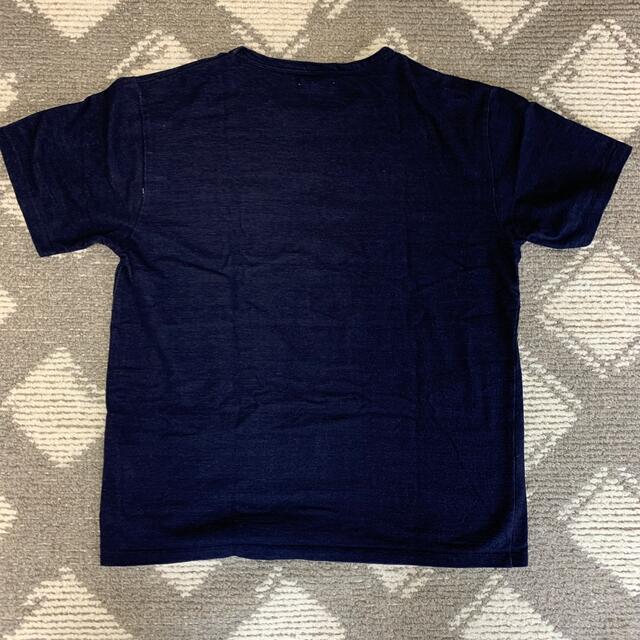 メンズ Tシャツ ネイビー ポケット付き ティーシャツ メンズのトップス(Tシャツ/カットソー(半袖/袖なし))の商品写真
