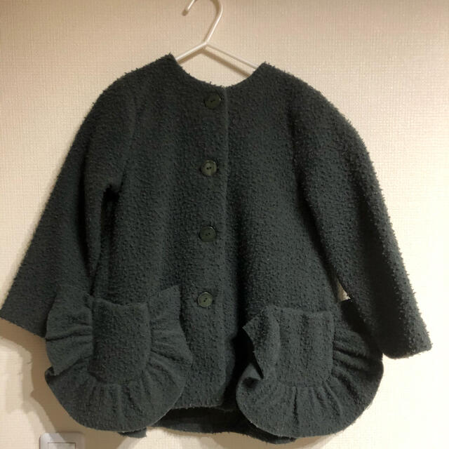 こどもビームス(コドモビームス)のwolf & rita フリルコート　6y キッズ/ベビー/マタニティのキッズ服女の子用(90cm~)(コート)の商品写真