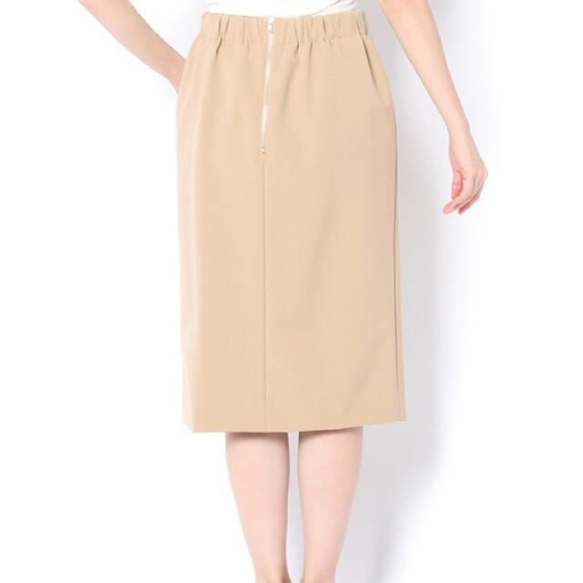 Loungedress(ラウンジドレス)のLoungedress クロスタイトスカート ベージュ レディースのスカート(ひざ丈スカート)の商品写真