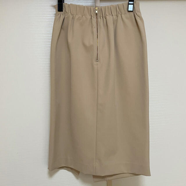Loungedress(ラウンジドレス)のLoungedress クロスタイトスカート ベージュ レディースのスカート(ひざ丈スカート)の商品写真