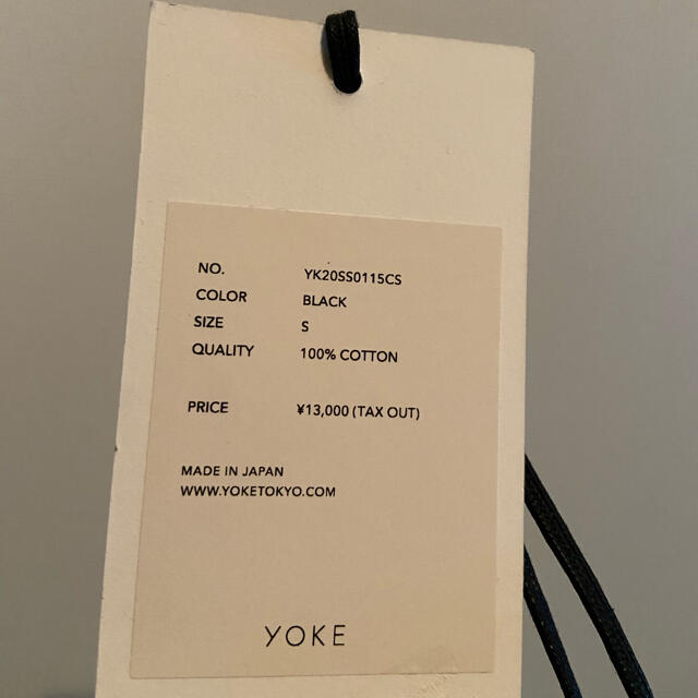 COMOLI(コモリ)のYOKE 20ss inside out t-shirts メンズのトップス(Tシャツ/カットソー(半袖/袖なし))の商品写真