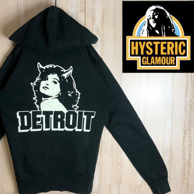 hystericglamour ヒステリックグラマー パーカー デカロゴ