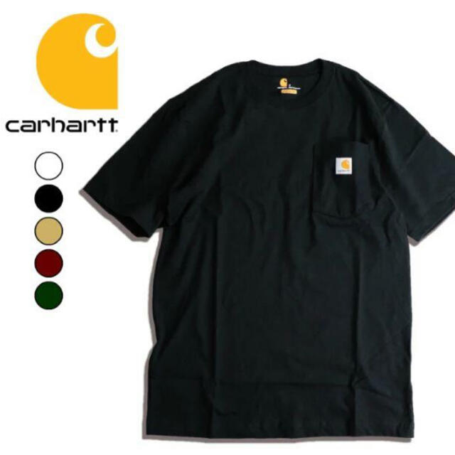 carhartt(カーハート)の【新品 未使用】Carhartt/カーハート 半袖 Tシャツ ブラック Lサイズ メンズのトップス(Tシャツ/カットソー(半袖/袖なし))の商品写真