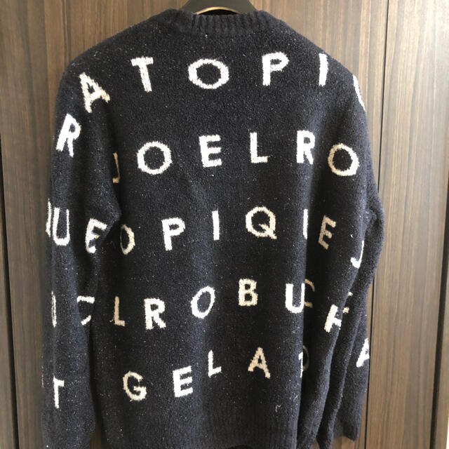 gelatopiqué ロブション　コラボ　黒　セーター