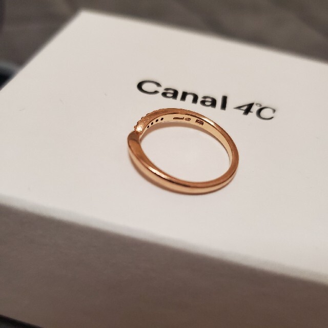 canal４℃(カナルヨンドシー)のcanal 4℃　ピンクゴールド　リング レディースのアクセサリー(リング(指輪))の商品写真