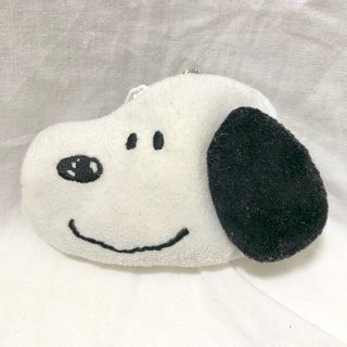 スヌーピー(SNOOPY)のスヌーピー　顔型ポーチ　キーホルダー(キーホルダー)