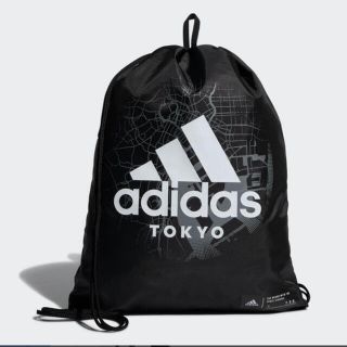 アディダス(adidas)のアディダス　トウキョウ　ジムバック　黒(バッグパック/リュック)