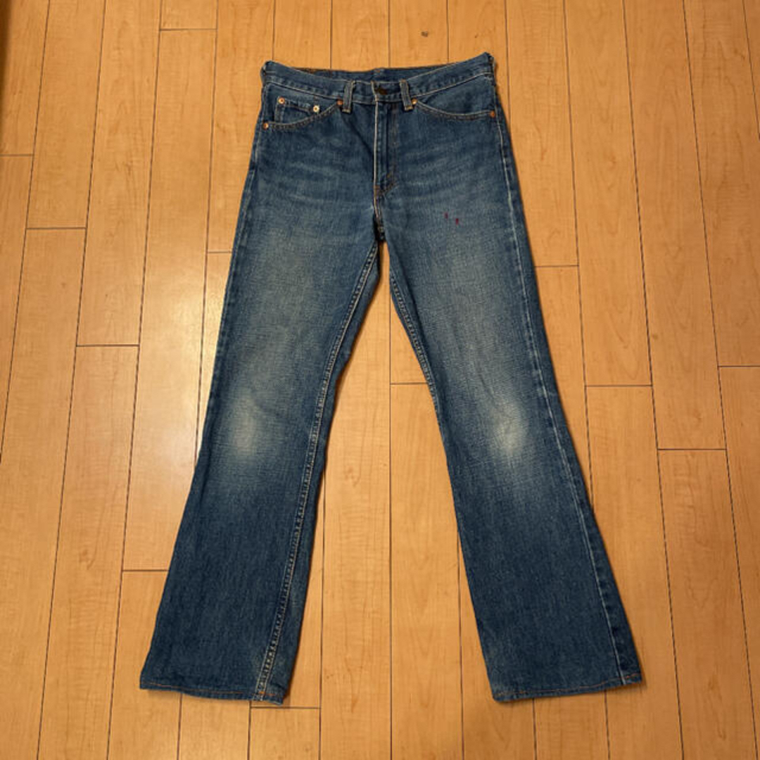 美品 90s Levis 857 フレア ブーツカットデニムパンツ 濃紺 31