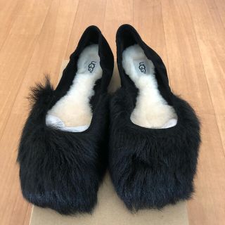 アグ(UGG)のUGG  フラットシューズ　黒(その他)