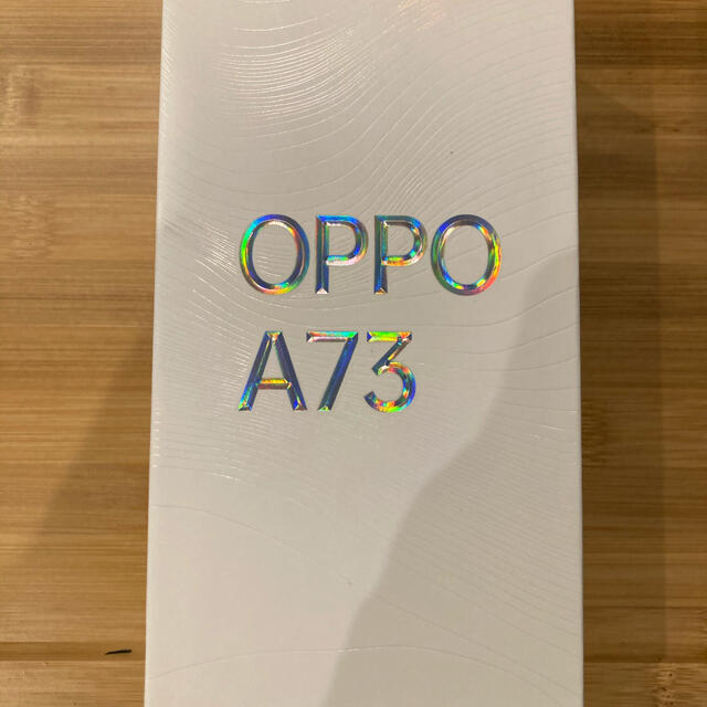 新品未開封 OPPO A73 モバイル ネービーブルー 一括購入品