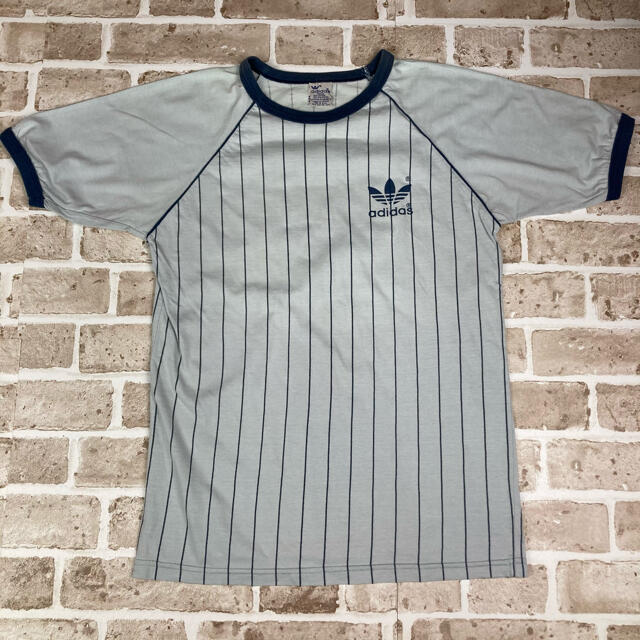 adidas - アディダス ラグランTシャツ トレフォイルロゴ 古着 adidas - アディダス ラグランTシャツ トレフォイルロゴ 古着