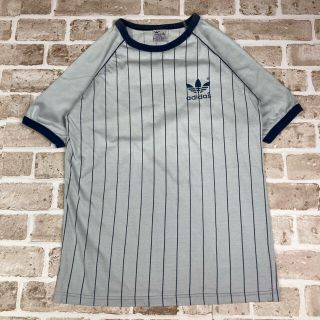 アディダス(adidas)のアディダス ラグランTシャツ トレフォイルロゴ 古着 80s VANCO社製(Tシャツ/カットソー(半袖/袖なし))