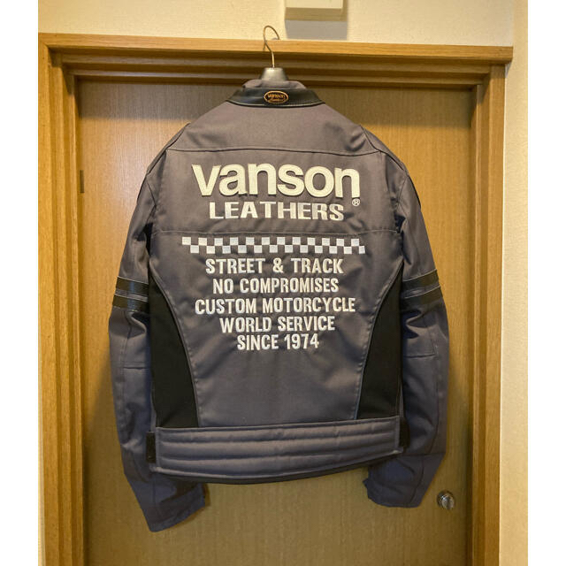 VANSON(バンソン)のバイク用　ジャケット メンズのジャケット/アウター(ライダースジャケット)の商品写真