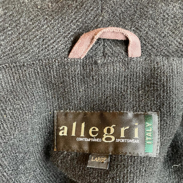 allegri(アレグリ)のL 90s allegri Shawl collar Field coat 美品 メンズのジャケット/アウター(モッズコート)の商品写真