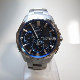 カシオ(CASIO)のカシオ　オシアナス　マンタ　OCW-S4000(腕時計(アナログ))